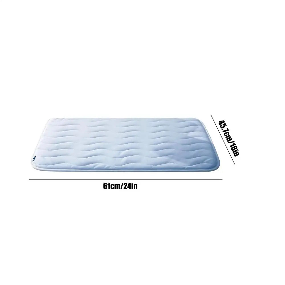 Cooling Mat for Dogs Breathable Washable Non-Slip Cat Cooling Mat for Puppy Sleeping Summer Outdoor Indoor Car Travel Crate Cage